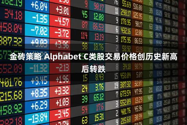 金砖策略 Alphabet C类股交易价格创历史新高后转跌